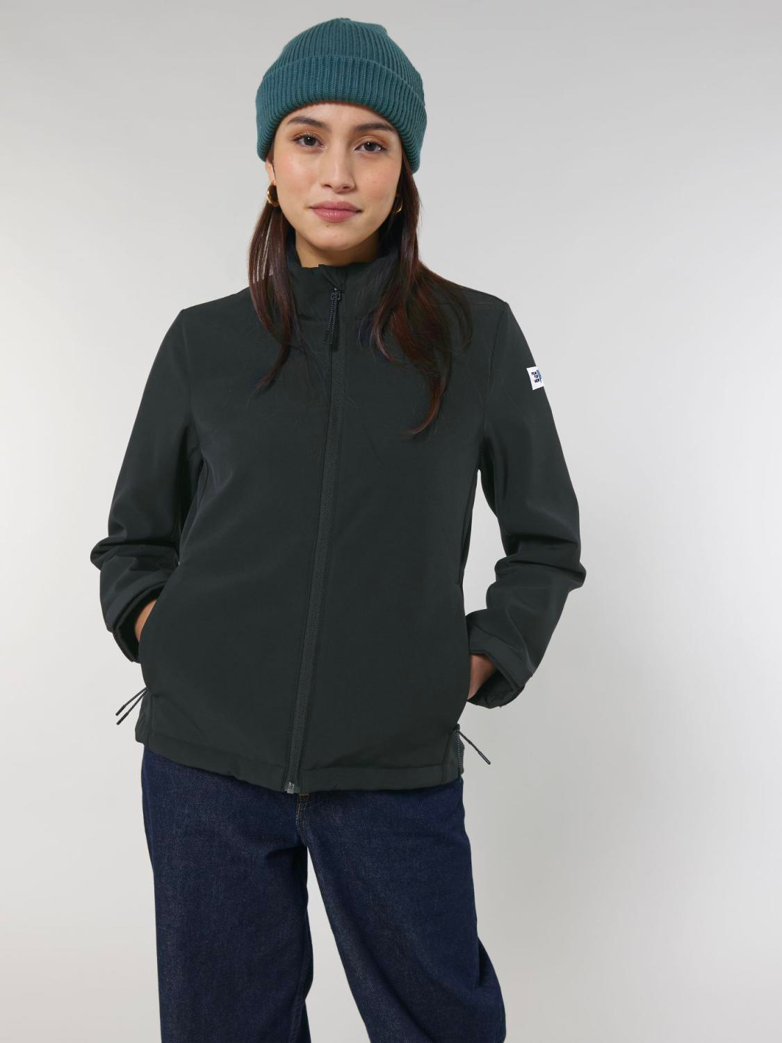 giacca-esterno-softshell-montagna-snugglesoft-jacket-donna-peak-top-view-4