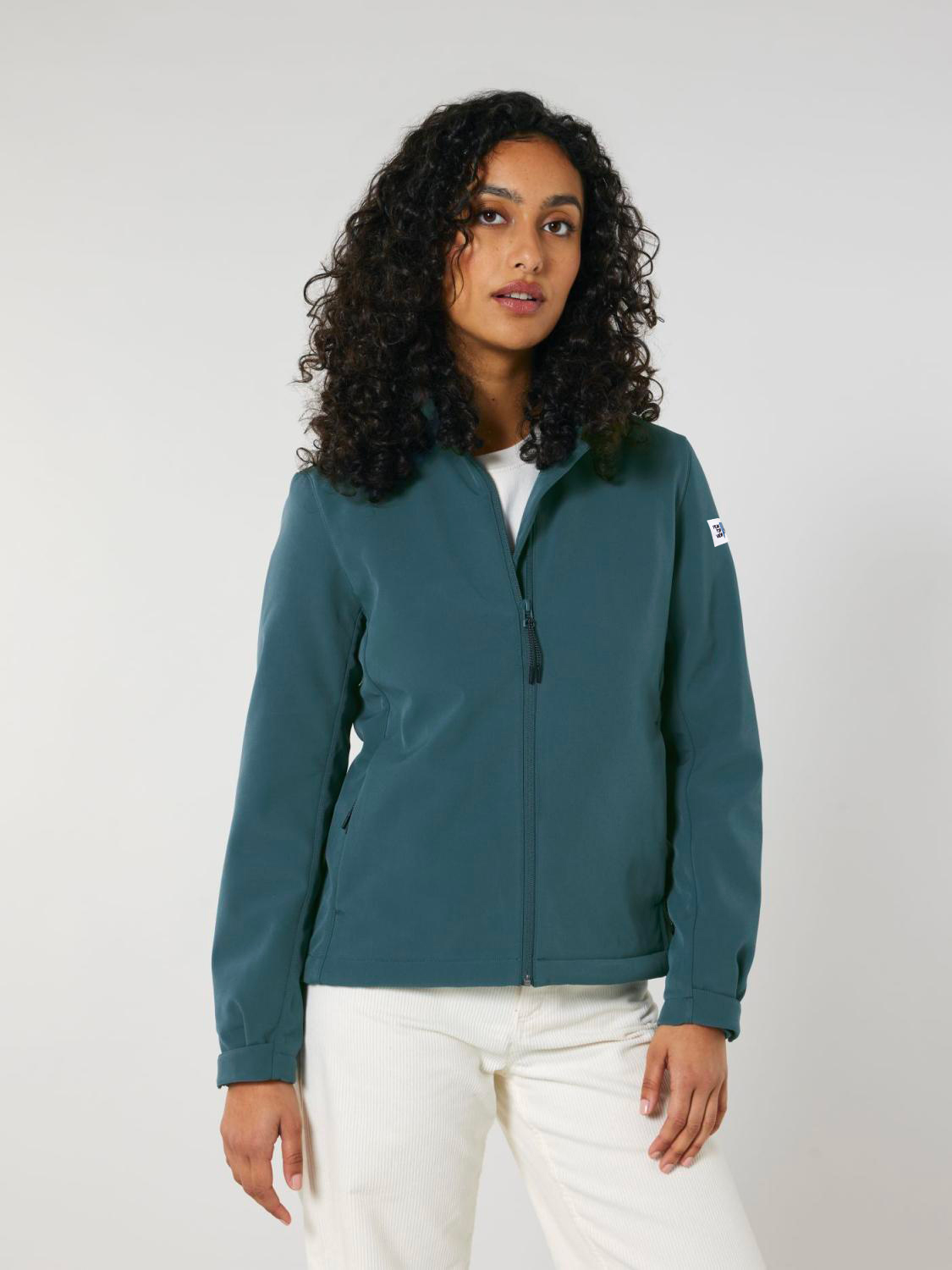 giacca-esterno-softshell-montagna-snugglesoft-jacket-donna-peak-top-view-5